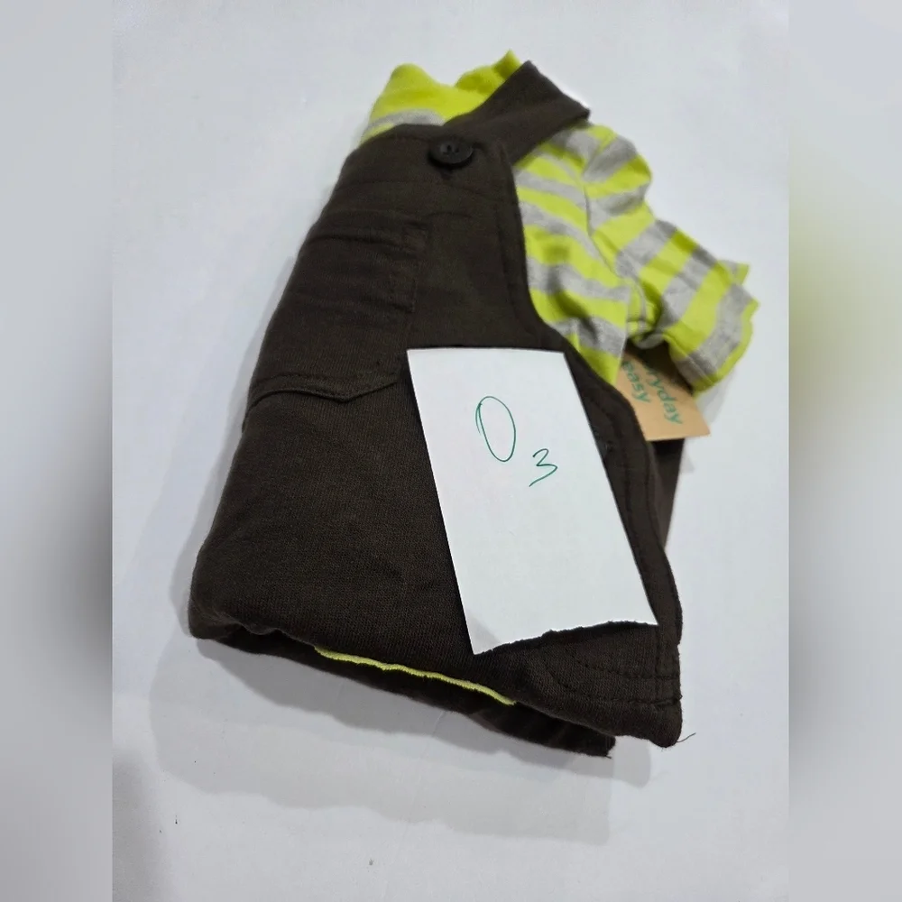 NWT Carter's Dinosaur Overalls Set